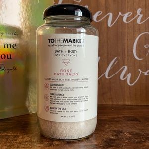 Rose bath salt